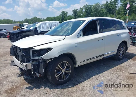 2017 Infiniti Qx60 из США, поврежденный, VIN 5N1DL0MM4HC552029